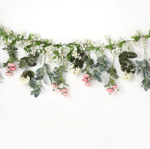 Patricia Floral Garland 7x5 (Poly Paper)